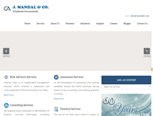 Tablet Screenshot of jmandal.com